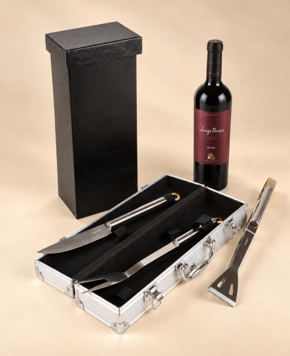 Set para asado Luigi Bosca