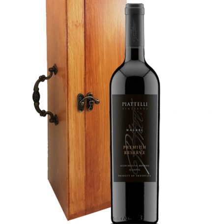 Piattelli Malbec Reserva Estuche Madera