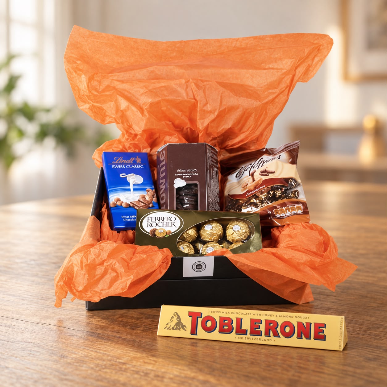 Canasta Gift de Chocolates con Toblerone